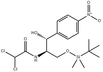 ChloraMphenicol O-tert-ButyldiMethylsilyl Ether Structure