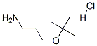 3-(叔丁氧基)丙胺 盐酸盐, 864658-14-0, 结构式