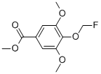 4-FLUOROMETHOXY-3,5-DIMETHOXY-BENZOIC ACID METHYL ESTER Struktur