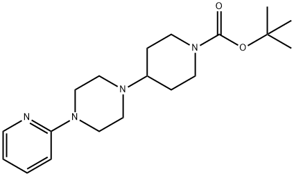 1-BOC-4-(4-PYRIDIN-2-YL-PIPERAZIN-1-YL)-PIPERIDINE Structure
