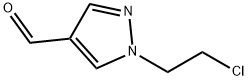 1-(2-CHLOROETHYL)-1H-PYRAZOLE-4-CARBALDEHYDE Structure