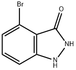 4-溴-1H-吲唑-3(2H)-酮, 864845-15-8, 结构式