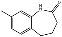 8-METHYL-1,3,4,5-TETRAHYDRO-2H-1-BENZAZEPIN-2-ONE Struktur