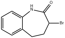 3-Bromo-1,3,4,5-tetrahydro-2H-benzo[b]azepin-2-one Structure