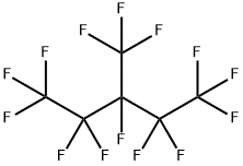 1,1,1,2,2,3,4,4,5,5,5-undecafluoro-3-(trifluoromethyl)pentane ,865-71-4,结构式