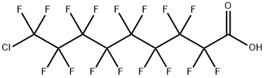 9-CHLOROHEXADECAFLUORONONANOIC ACID Structure