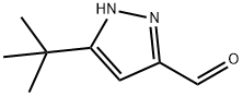 5-TERT-BUTYL-1H-PYRAZOLE-3-CARBALDEHYDE Struktur
