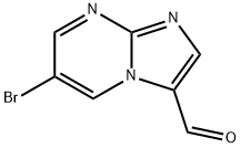 6-BROMOIMIDAZO[1,2-A]PYRIMIDINE-3-CARBALDEHYDE Struktur