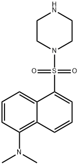 1-丹磺酰基哌嗪, 86516-36-1, 结构式