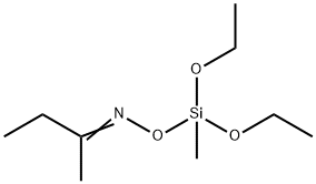 2-Butanone O-(diethoxymethylsilyl)oxime Structure