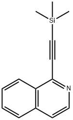 1-((三甲基甲硅烷基)乙炔基)异喹啉, 86521-10-0, 结构式