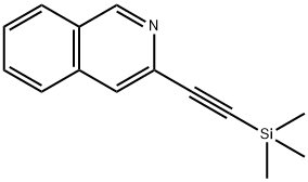 3-((TriMethylsilyl)ethynyl)isoquinoline Structure