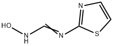 Methanimidamide,  N-hydroxy-N-2-thiazolyl- 结构式