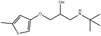 1-(tert-Butylamino)-3-(5-methyl-3-thienyloxy)-2-propanol|
