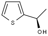 (1R)-1-(2-噻吩基)乙醇 结构式