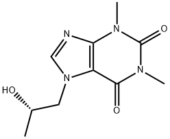 (S)-Proxyphylline Structure