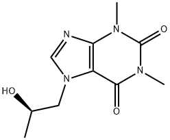 (R)-Proxyphylline Structure