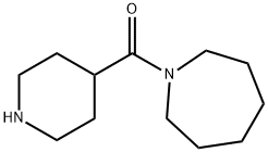 1-叠氮烷(4-哌啶基)甲酮, 86542-89-4, 结构式