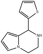 1-(2-thienyl)-1,2,3,4-tetrahydropyrrolo[1,2-a]pyrazine(SALTDATA: FREE) Structure