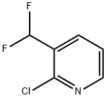 2-Chloro-3-(difluoroMethyl)pyridine Struktur