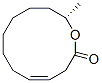 (S,Z)-12α-Methyloxacyclododeca-4-en-2-one Structure