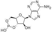9-(3,5-O-PHOSPHINYLIDENE-D-ARABINOFURANOSYL)-9H-PURIN-6-AMINE Structure
