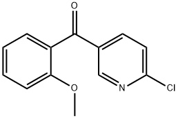 2-Chloro-5-(2-methoxybenzoyl)pyridine Structure