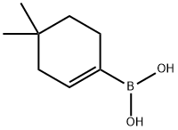 4,4-二甲基环己烯-1-基硼酸,865869-28-9,结构式