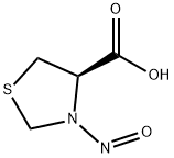 4-Thiazolidinecarboxylicacid,3-nitroso-,(4R)-(9CI) Struktur