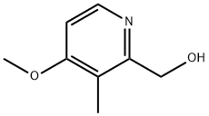 (4-甲氧基-3-甲基吡啶-2-基)甲醇, 86604-77-5, 结构式