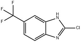 2-氯-6-(三氟甲基)-1H-苯并咪唑,86604-86-6,结构式