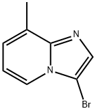 3-溴-8-甲基咪唑并[1,2-A]吡啶 结构式