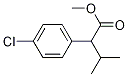 Benzeneacetic acid, 4-chloro-a-(1-Methylethyl)-, Methyl ester Struktur