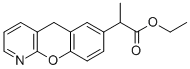 ALFA-METHYL-5H-[1] BENZOPYRANO [2,3-B] PYRIDINE-7-ACETIC ACID ETHYL ESTER Structure