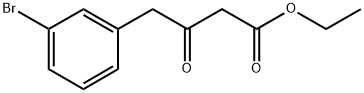 4-(3-BROMO-PHENYL)-3-OXO-BUTYRIC ACID ETHYL ESTER Struktur