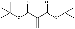 Propanedioic acid, 2-Methylene-, 1,3-bis(1,1-diMethylethyl) ester Structure