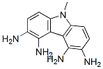 9H-Carbazole-3,4,5,6-tetramine,  9-methyl- Structure