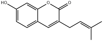 7-ヒドロキシ-3-プレニルクマリン