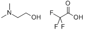 N,N-DIMETHYL(2-HYDROXYETHYL)AMMONIUM TRIFLUOROACETATE Structure