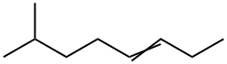 3-Octene, 7-methyl- Struktur