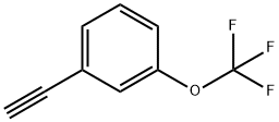1-ETHYNYL-3-(TRIFLUOROMETHOXY)-BENZENE Struktur