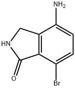 4-AMino-7-broMoisoindolin-1-one Structure