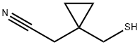 Thiomethyl Cyclopropyl Acetonitrile Structure