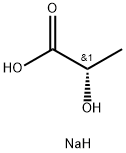 Sodium (S)-lactate Struktur