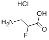 2-氟-Β-丙胺酸盐酸盐, 867-84-5, 结构式
