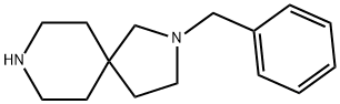 2-ベンジル-2,8-ジアザスピロ[4.5]デカン 化学構造式
