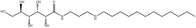 N-[3-(dodecylamino)propyl]-D-gluconamide  Structure