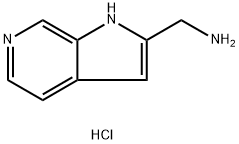 (1H-pyrrolo[2,3-c]pyridin-2-yl)MethanaMine dihydrochloride Struktur