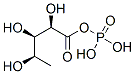 5-deoxyribose 1-phosphate 化学構造式