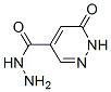 6-oxo-1,6-dihydropyridazine-4-carboxylic hydrazide Structure